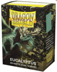 Dragon Shield Box of 100 in Dual Matte Eucalyptus